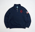 Embroidered JE Navy Sweatshirt